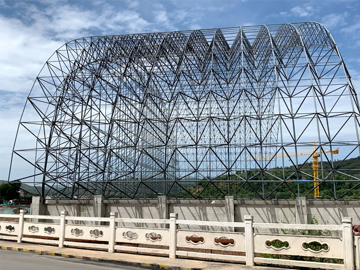 醴陵山寨矿储煤棚网架
